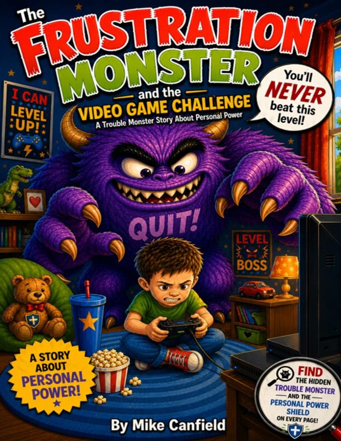 Cover of The Frustration Monster and the Video Game Challenge